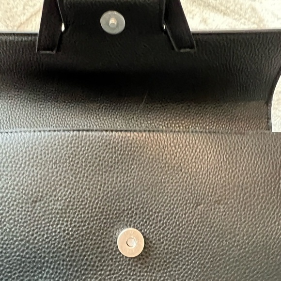 NWT French Connection Kitty Pebble Shoulder Bag - Black - Picture 9 of 16